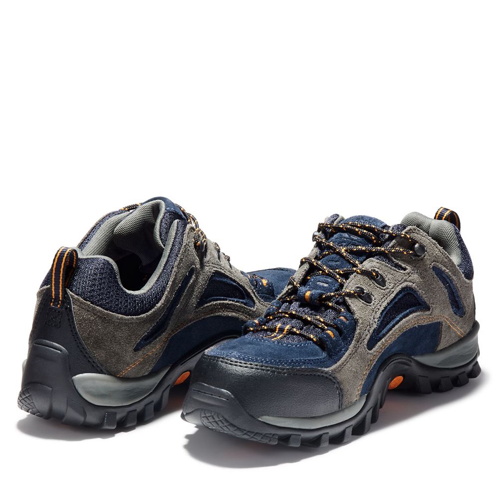 Pantofi De Lucru Timberland Barbati Gri/Albastri - Pro® Mudsill Steel Toe - Romania - CHILWJ760